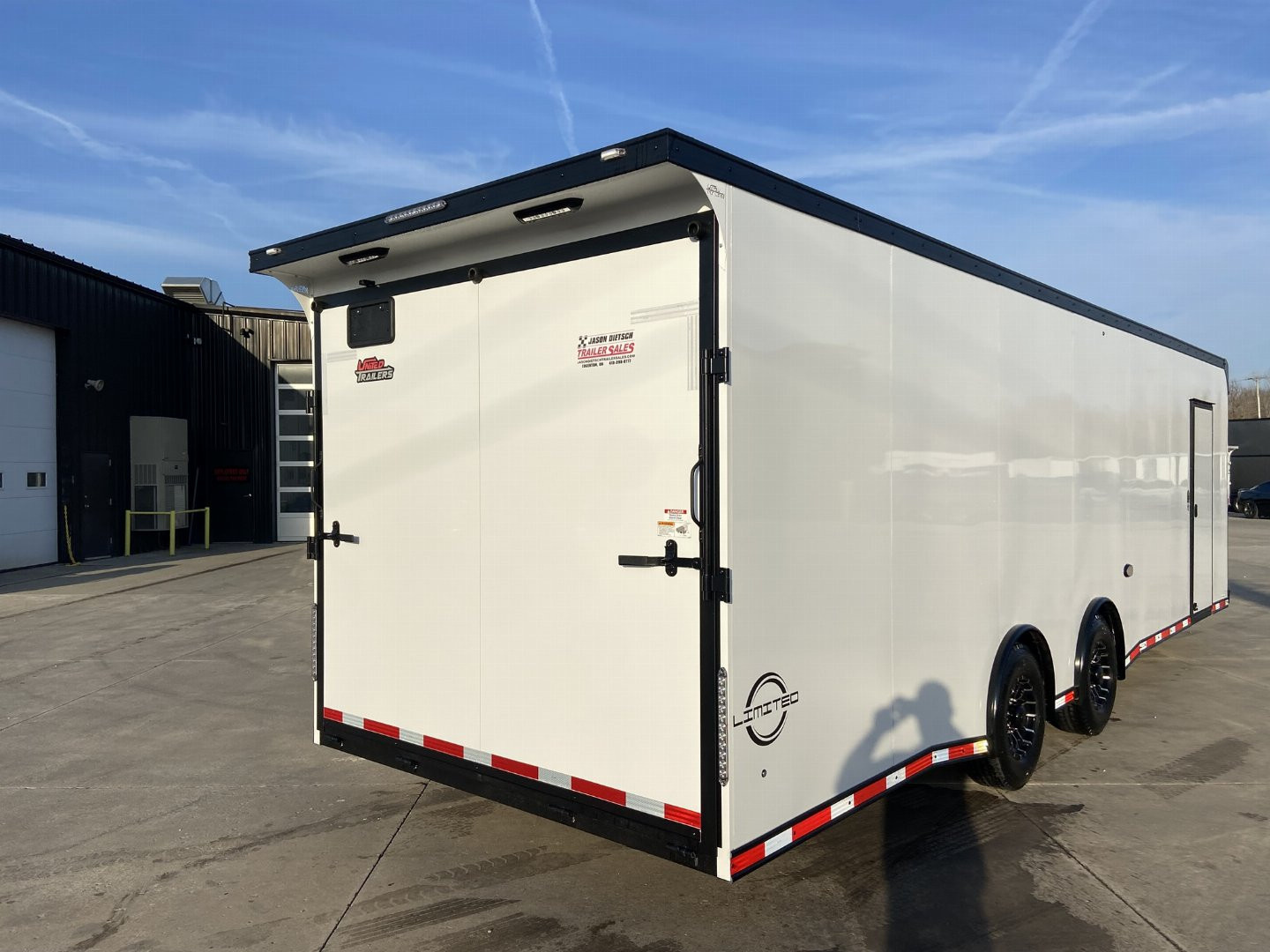 New United Limited 28' Racing Trailer