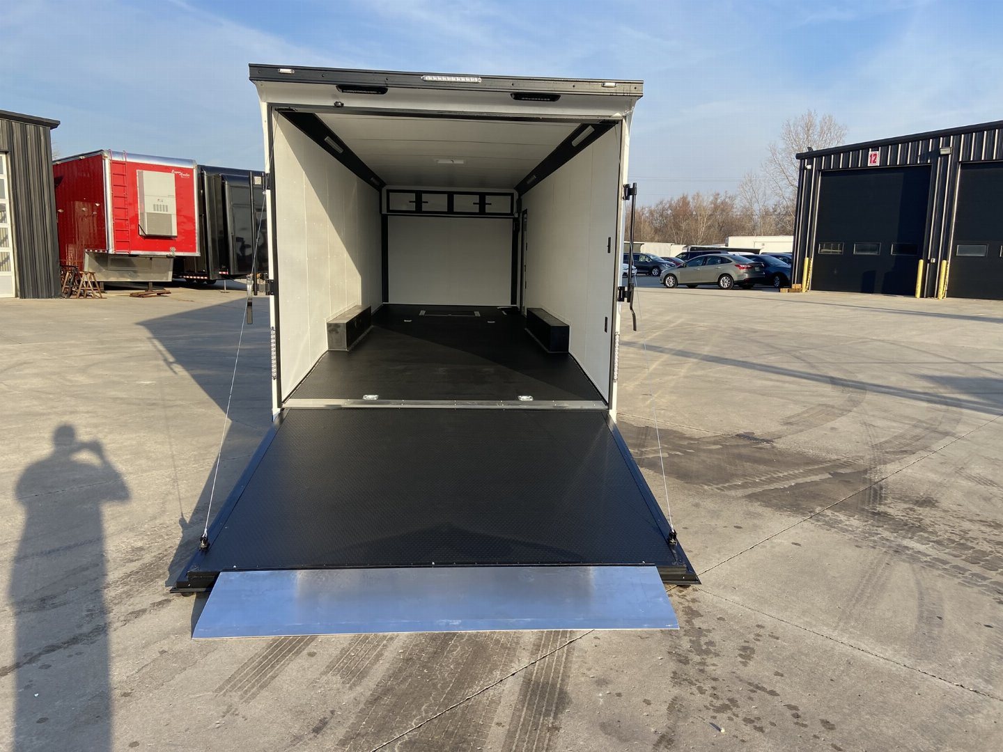 New United Limited 28' Racing Trailer
