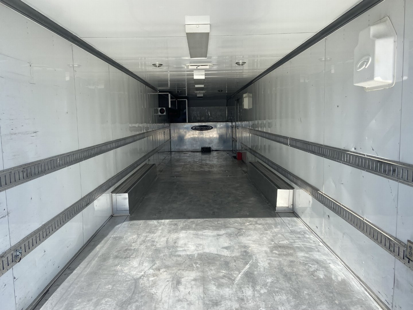 Used Optima 44' Gooseneck Racing Trailer
