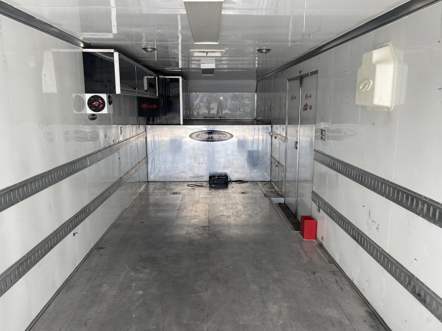 Used Optima 44' Gooseneck Racing Trailer