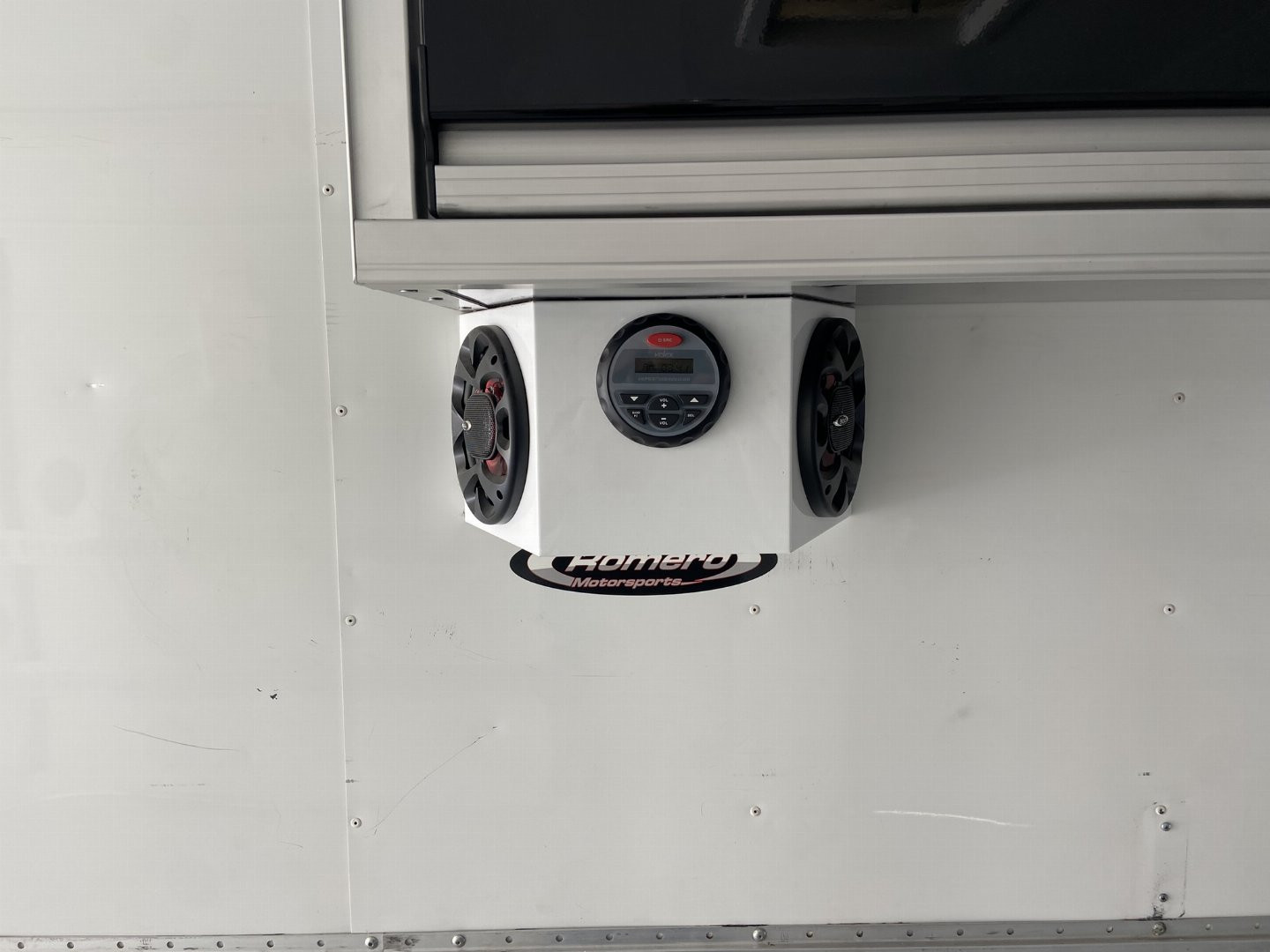 Used Optima 44' Gooseneck Racing Trailer