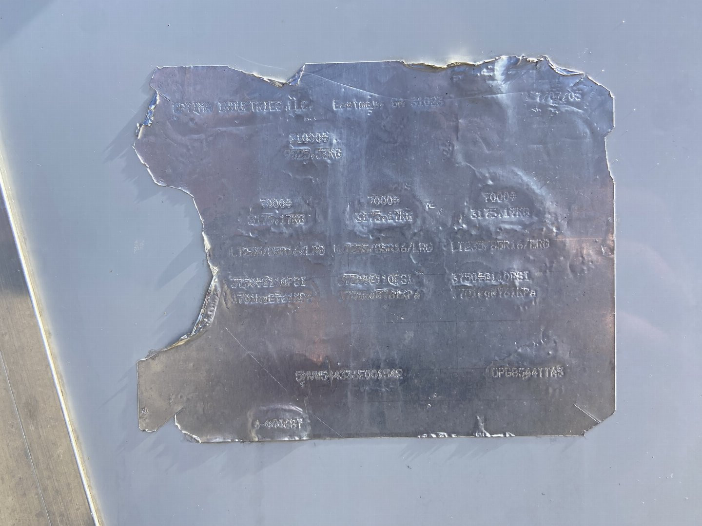 Used Optima 44' Gooseneck Racing Trailer