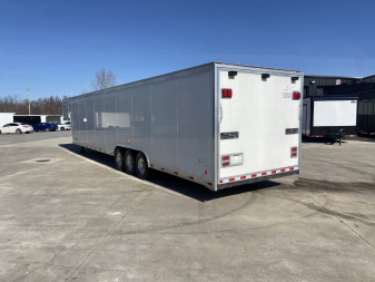 Used Optima 44' Gooseneck Racing Trailer