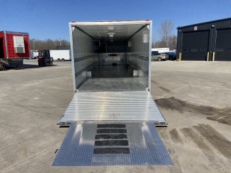 Used Optima 44' Gooseneck Racing Trailer