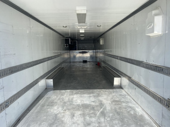 Used Optima 44' Gooseneck Racing Trailer