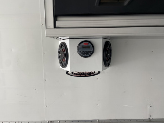 Used Optima 44' Gooseneck Racing Trailer