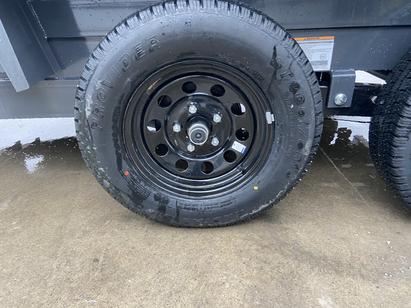 New Lamar 5x10 Dump Trailer