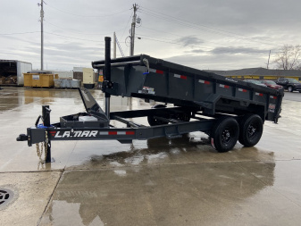 New Lamar 14' Telescopic Dump Trailer