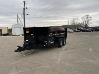 New Sure-Trac 12' Telescopic Dump Trailer
