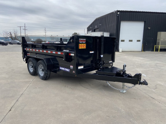 New Sure-Trac 12' Telescopic Dump Trailer