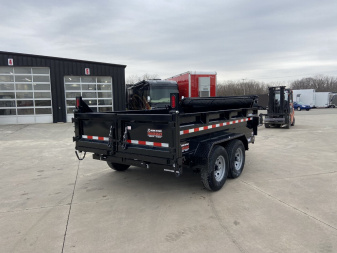 New Sure-Trac 12' Telescopic Dump Trailer