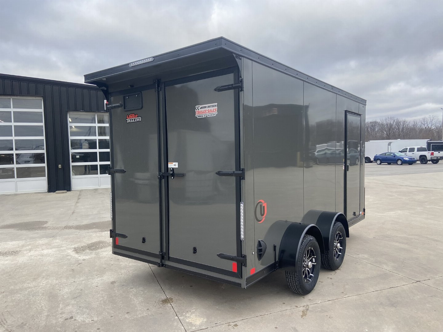 New United UJ 7x14 Cargo Trailer
