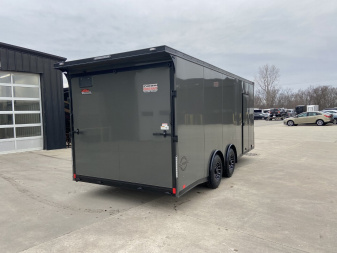 New United CLAV 23' Enclosed V-Nose Cargo Trailer