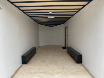 New United CLAV 23' Enclosed V-Nose Cargo Trailer
