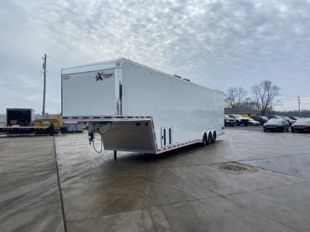 New United Aluminum Gooseneck 42' Sprint Car Racing Trailer