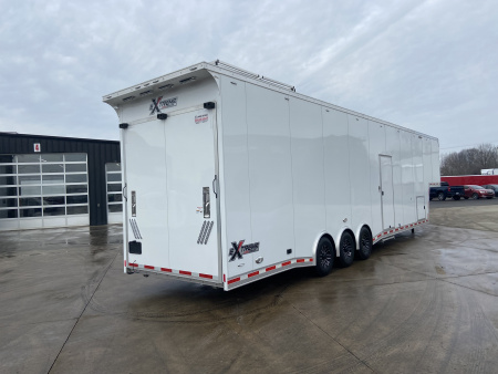 New United Aluminum Gooseneck 42' Sprint Car Racing Trailer