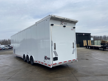 New United Aluminum Gooseneck 42' Sprint Car Racing Trailer