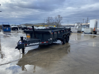 New Lamar 14' Telescopic Dump Trailer