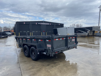 New Lamar 14' Telescopic Dump Trailer