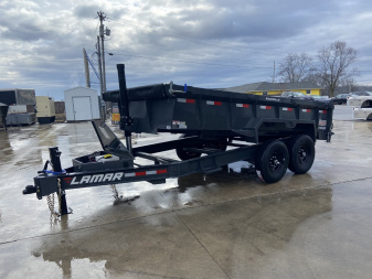 New Lamar 14' Telescopic Dump Trailer