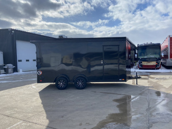 New United UJ 7x16' Enclosed V-Nose Cargo Trailer