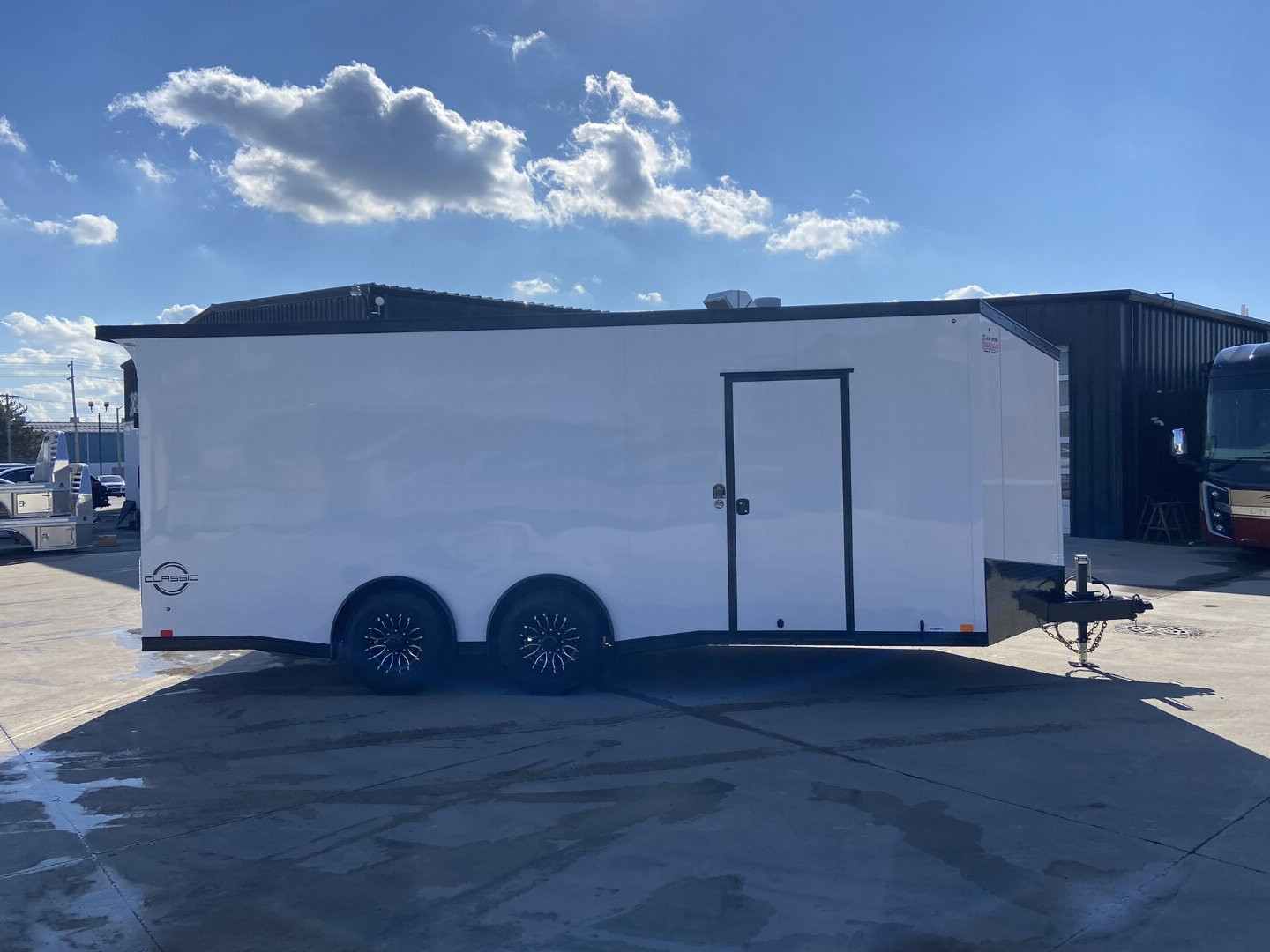 New 23' V-Nose Racing Trailer - United