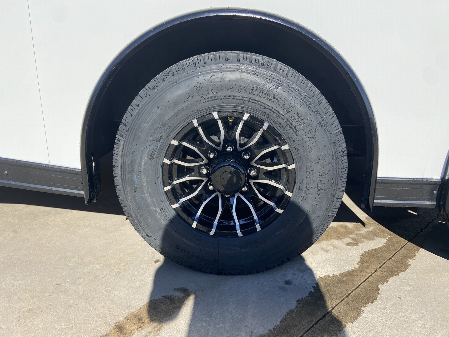 New 23' V-Nose Racing Trailer - United