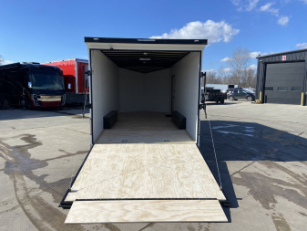 New 23' V-Nose Racing Trailer - United