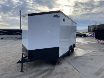 New United UJ 16' Enclosed V-Nosed Cargo Trailer