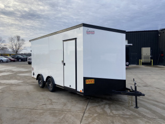 New United UJ 16' Enclosed V-Nosed Cargo Trailer
