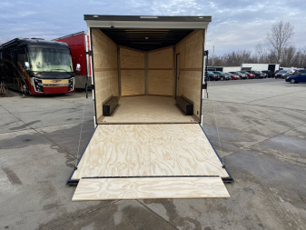 New United UJ 16' Enclosed V-Nosed Cargo Trailer