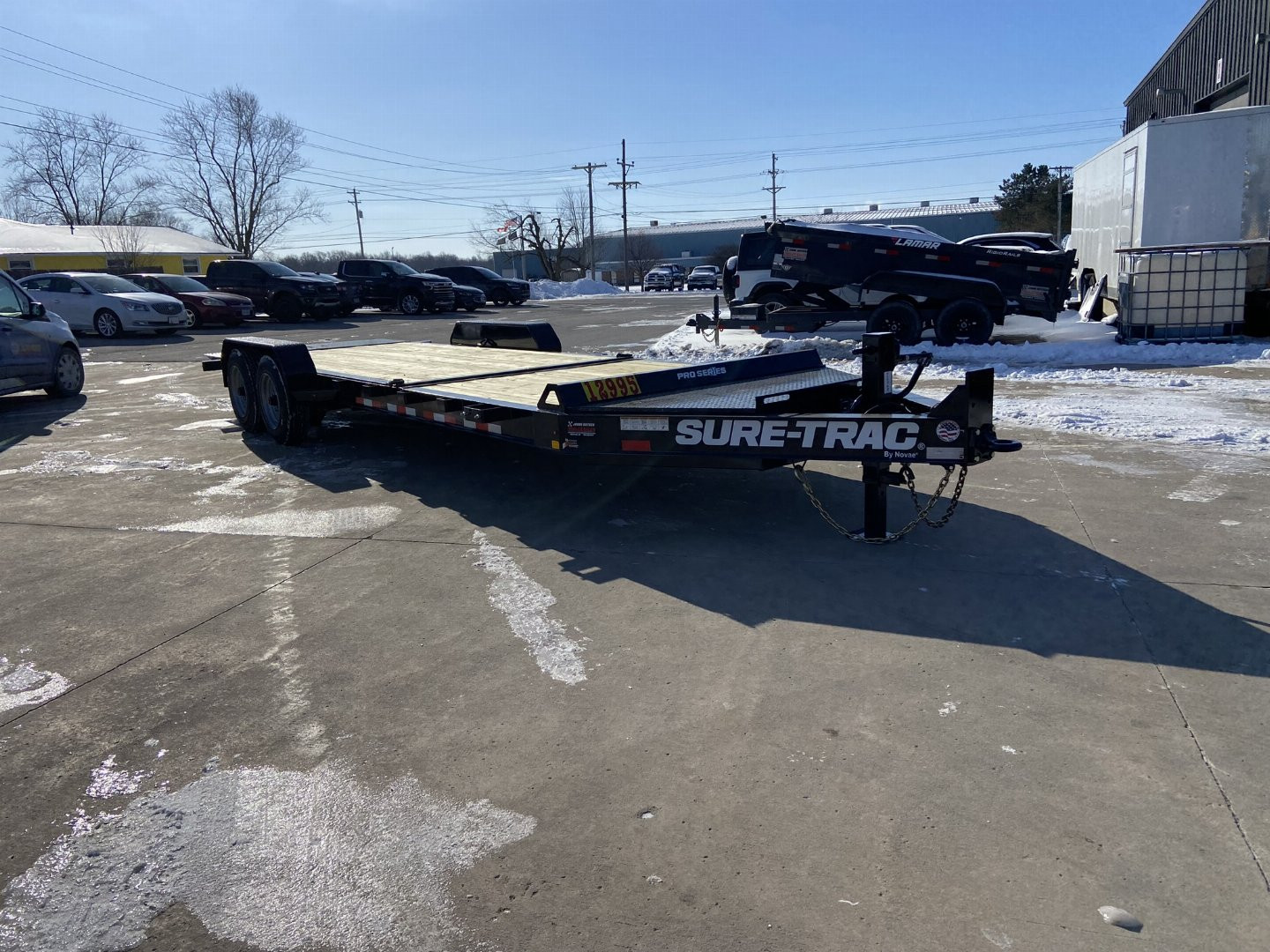 New Sure-Trac 16'+6' Tilt Equipment Trailer