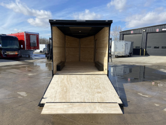 New United UJ 16' V-Nosed Enclosed Cargo Trailer