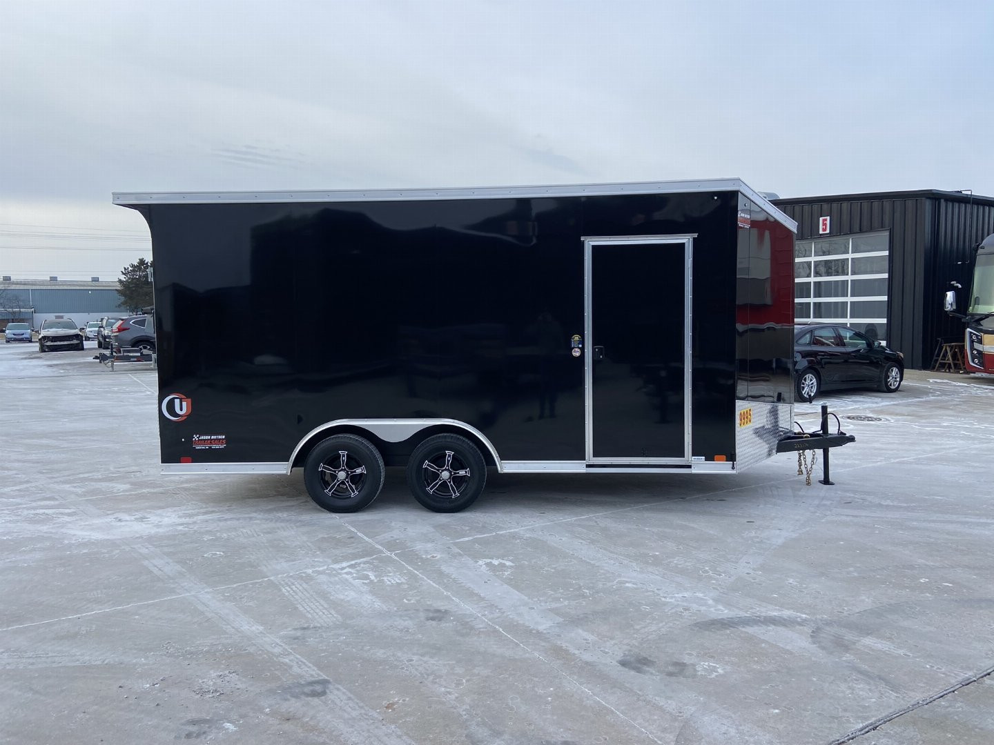 New 16' V-Nose Enclosed Cargo Trailer - United UJ