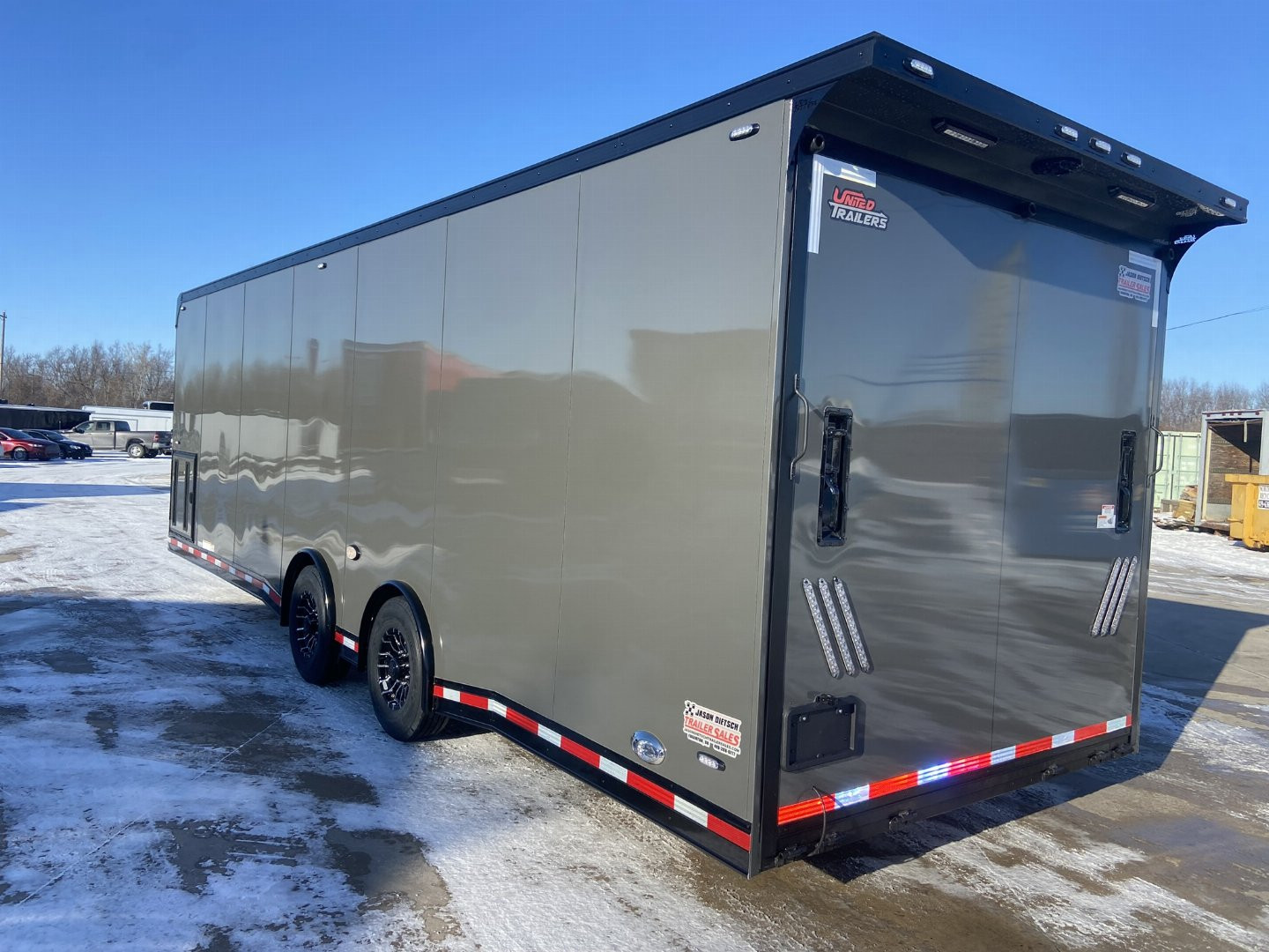 New 28' Racing Trailer - United USH