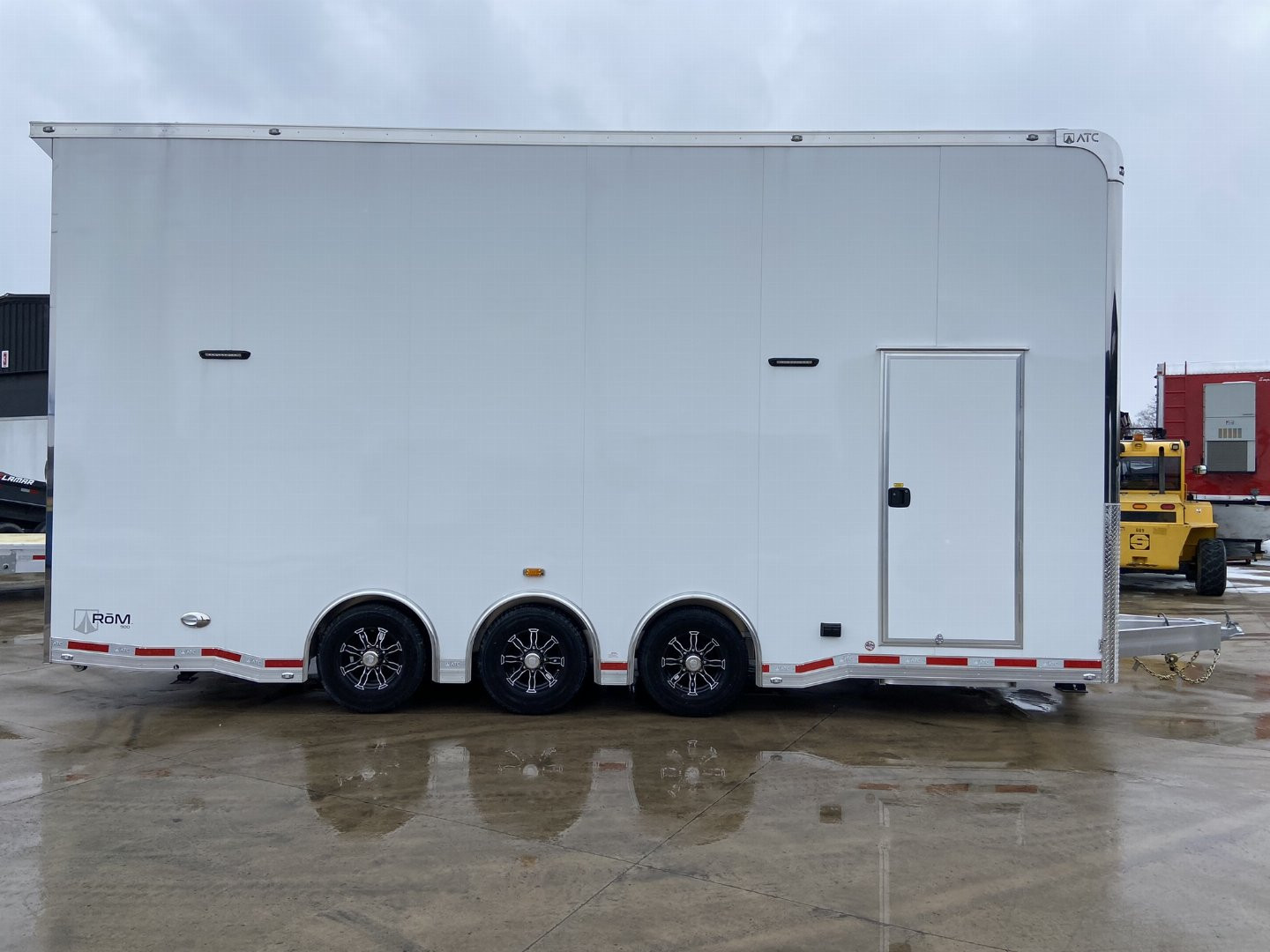 New 24' Aluminum Stacker Racing Trailer - ATC RoM900