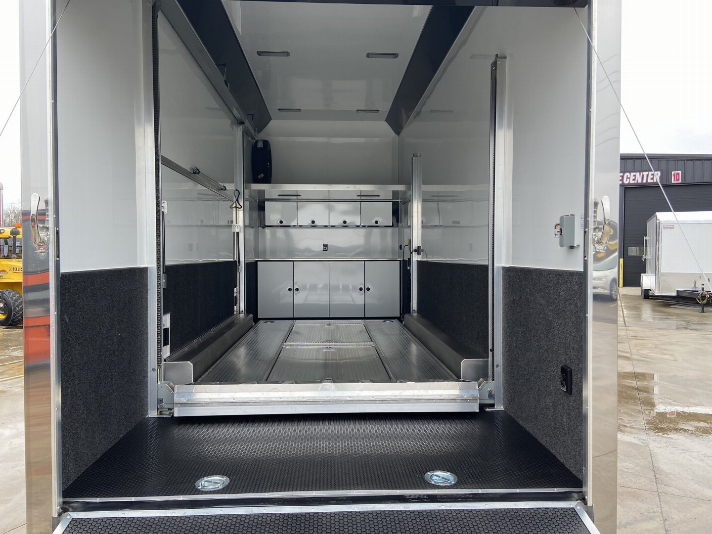 New 24' Aluminum Stacker Racing Trailer - ATC RoM900