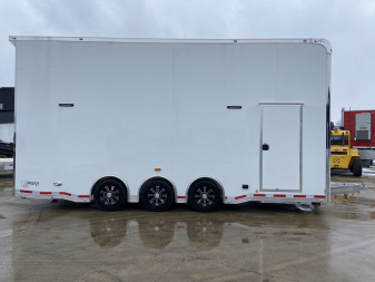 New 24' Aluminum Stacker Racing Trailer - ATC RoM900