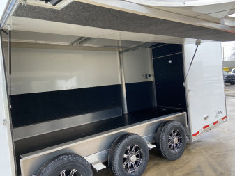 New 24' Aluminum Stacker Racing Trailer - ATC RoM900