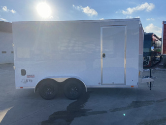 New ATC ST400 7x14 V-Nosed Enclosed Aluminum Cargo Trailer