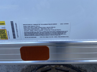 New ATC ST400 7x14 V-Nosed Enclosed Aluminum Cargo Trailer