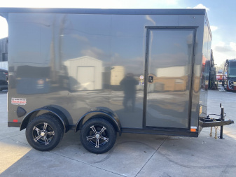 New United UJ 7x12 V-Nose Enclosed Cargo Trailer