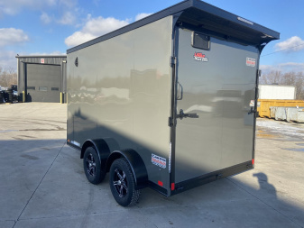New United UJ 7x12 V-Nose Enclosed Cargo Trailer