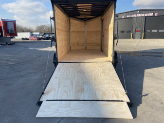 New United UJ 7x12 V-Nose Enclosed Cargo Trailer