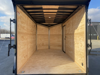 New United UJ 7x12 V-Nose Enclosed Cargo Trailer