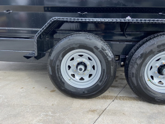 New Sure-Trac 82"x14' Telescopic Dump Trailer