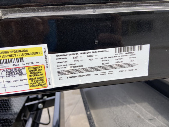 New Sure-Trac 82"x14' Telescopic Dump Trailer