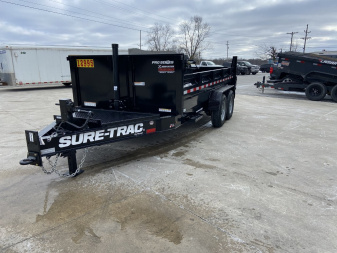 New Sure-Trac 7x14 Pro Series Telescopic Dump Trailer