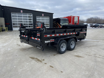 New Sure-Trac 7x14 Pro Series Telescopic Dump Trailer