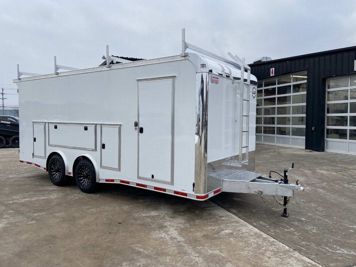 New United UAT 8.5x20 Aluminum Contractor/Tool Crib Trailer